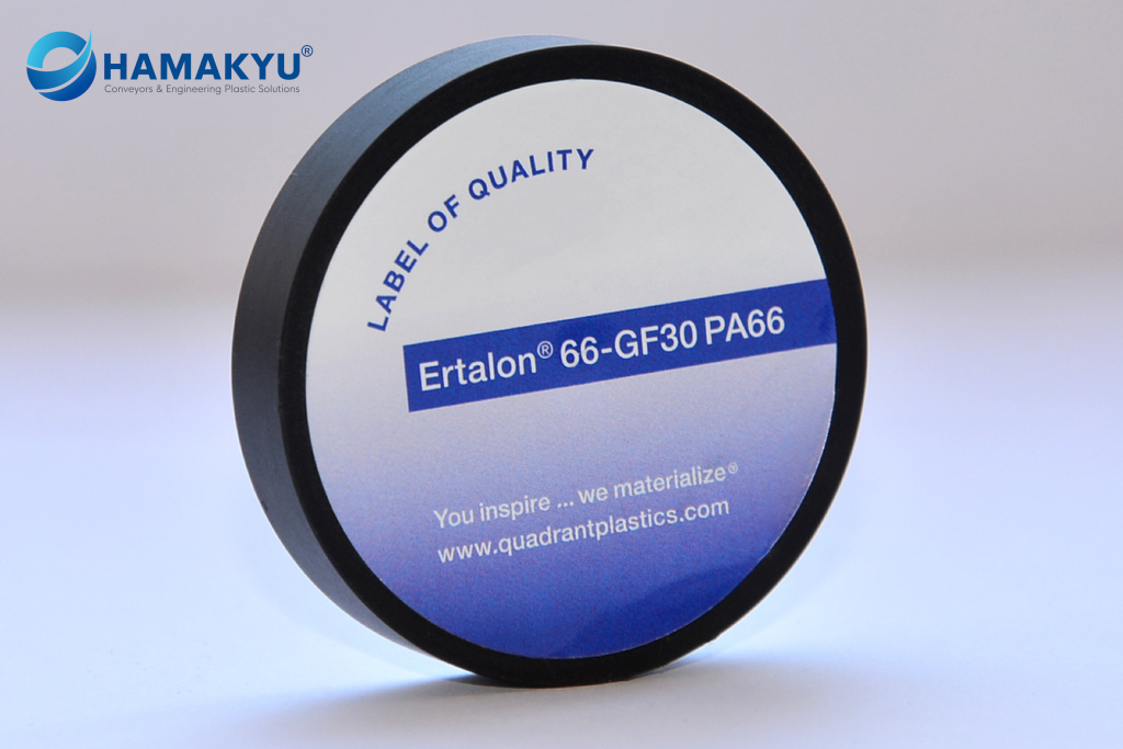 Ertalon® 66 GF30 PA66 Black Plate, Size:10x625x1000mm, Origin: MCAM/Belgium