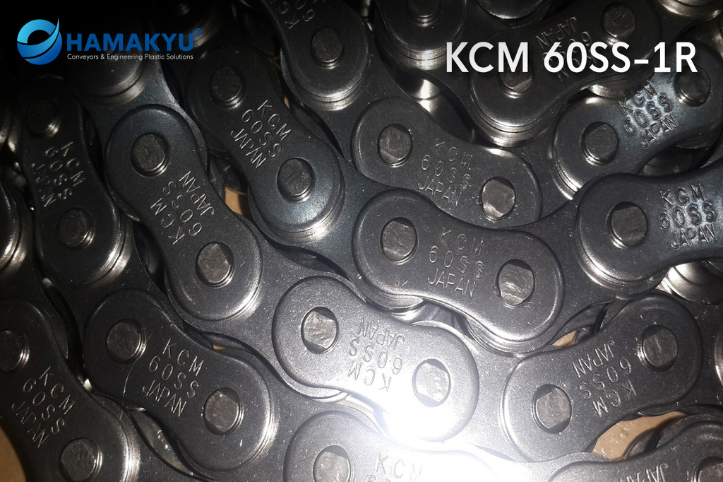 KCM Hollow Pin Chain 40HP-1R, pitch 12.7mm, length 3,048 met/box, origin: Japan