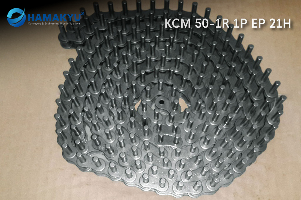 KCM Roller Chain 40-1R 2P EP DH20mm, pitch 12.7mm, length 3,048 met/box, origin: Japan