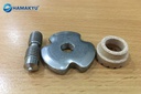 Welding stud set including SUS304 stud M8x25mm K/O at 12.7mm, washer and ceramic ferrule