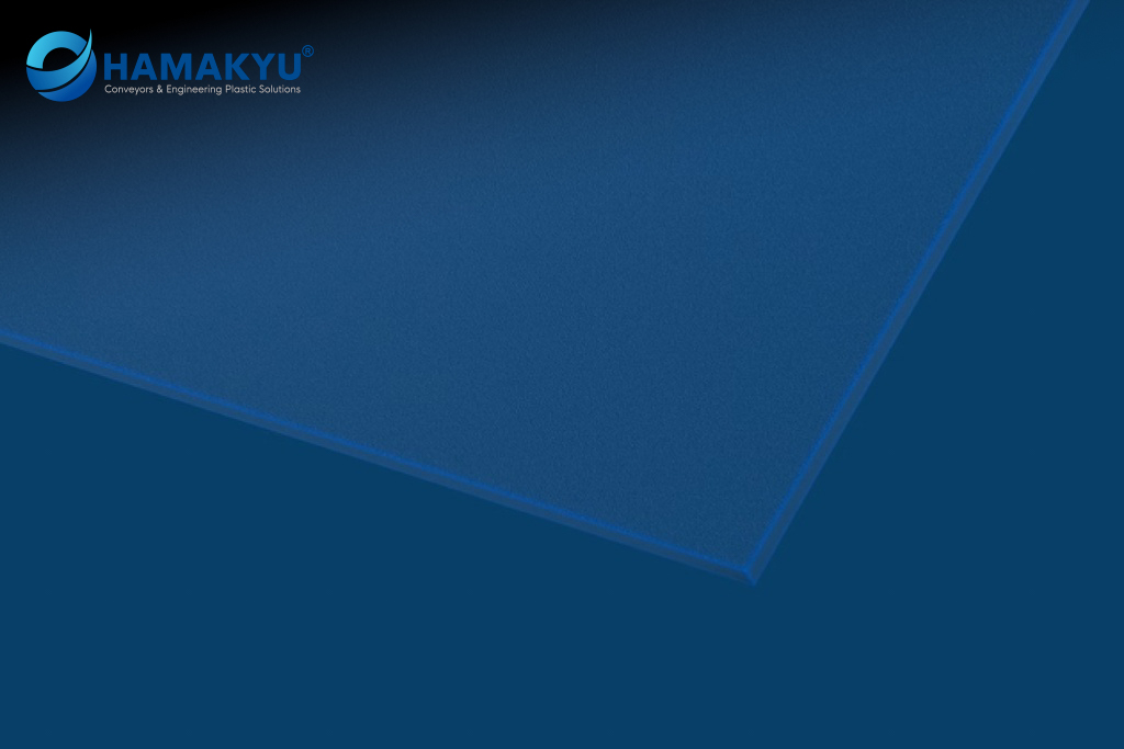 Tấm nhựa màu xanh blue TIVAR® 88-2 kích thước 12x1230x3050mm, xuất xứ: MCAM/Đức