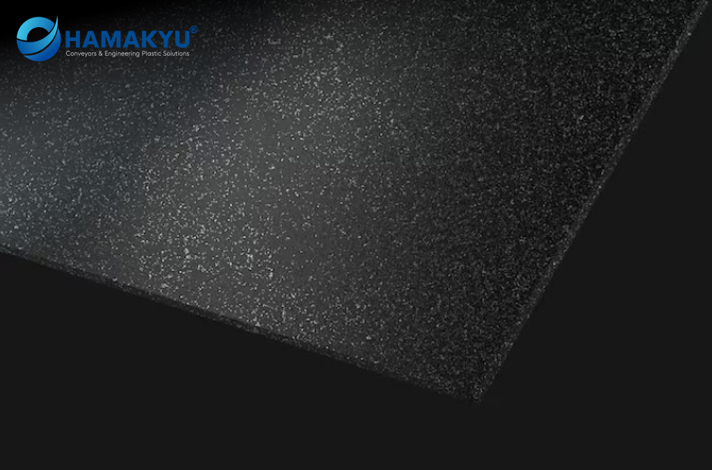 Tấm nhựa màu đen TIVAR® BurnGuard UHMW-PE kích thước 12.7x1220x3050mm, xuất xứ: MCAM/Đức
