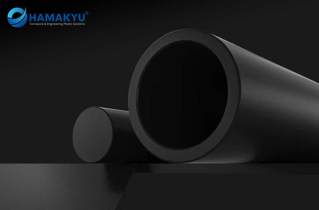 [132014223] Tấm nhựa màu đen TIVAR® DrySlide UHMW-PE kích thước 15x1010x2020mm, xuất xứ: MCAM/Bỉ (Kích thước đặt hàng, 15x1010x2020mm)