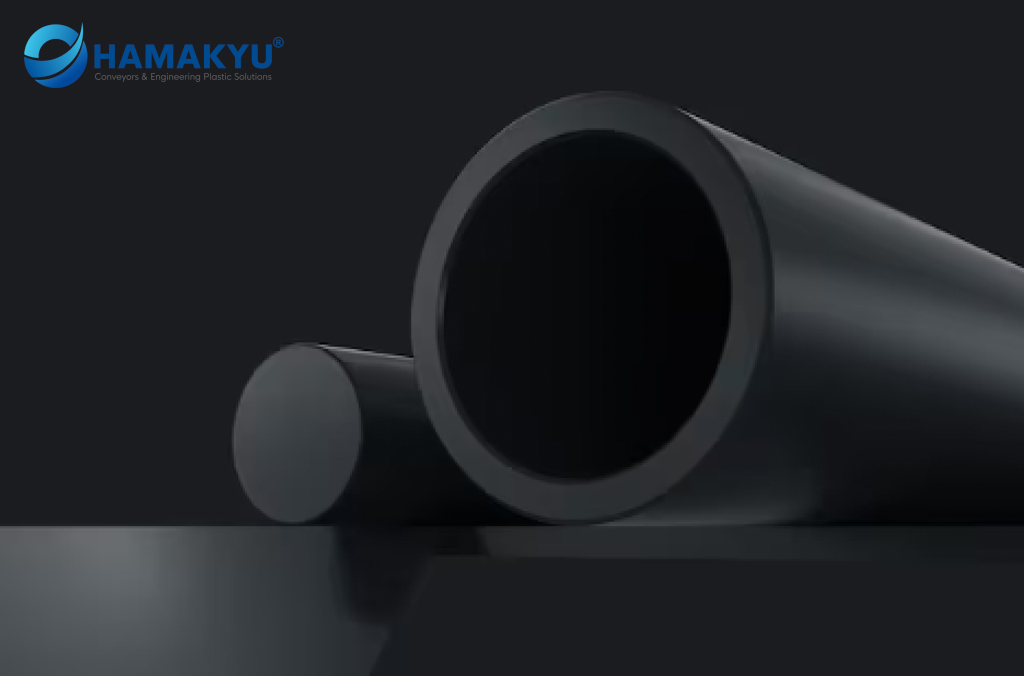 Tấm nhựa màu xám đen TIVAR® TECH UHMW-PE kích thước 3x1000x2000mm, xuất xứ: MCAM/Đức